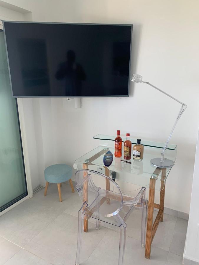 Studio Cozy Melissa Elegance - Guadeloupe , Le Gosier , Dampierre - Avec Pleine Vue Mer - Ocean A 180 Degres Eksteriør billede