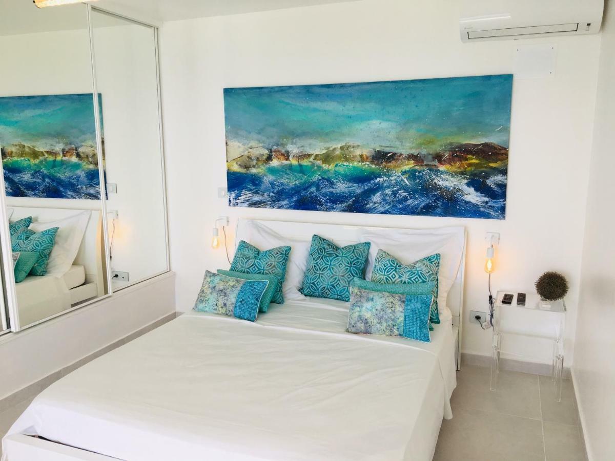 Studio Cozy Melissa Elegance - Guadeloupe , Le Gosier , Dampierre - Avec Pleine Vue Mer - Ocean A 180 Degres Eksteriør billede
