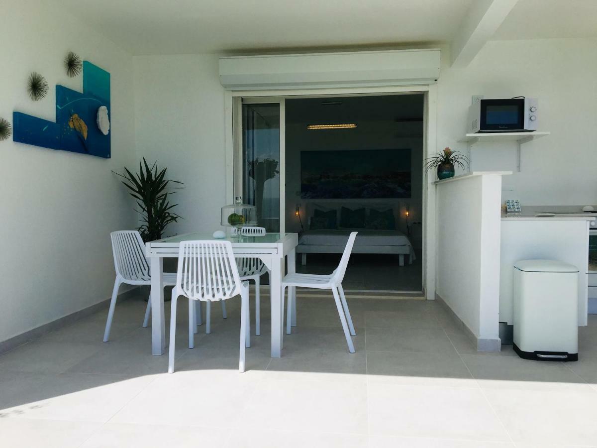 Studio Cozy Melissa Elegance - Guadeloupe , Le Gosier , Dampierre - Avec Pleine Vue Mer - Ocean A 180 Degres Eksteriør billede